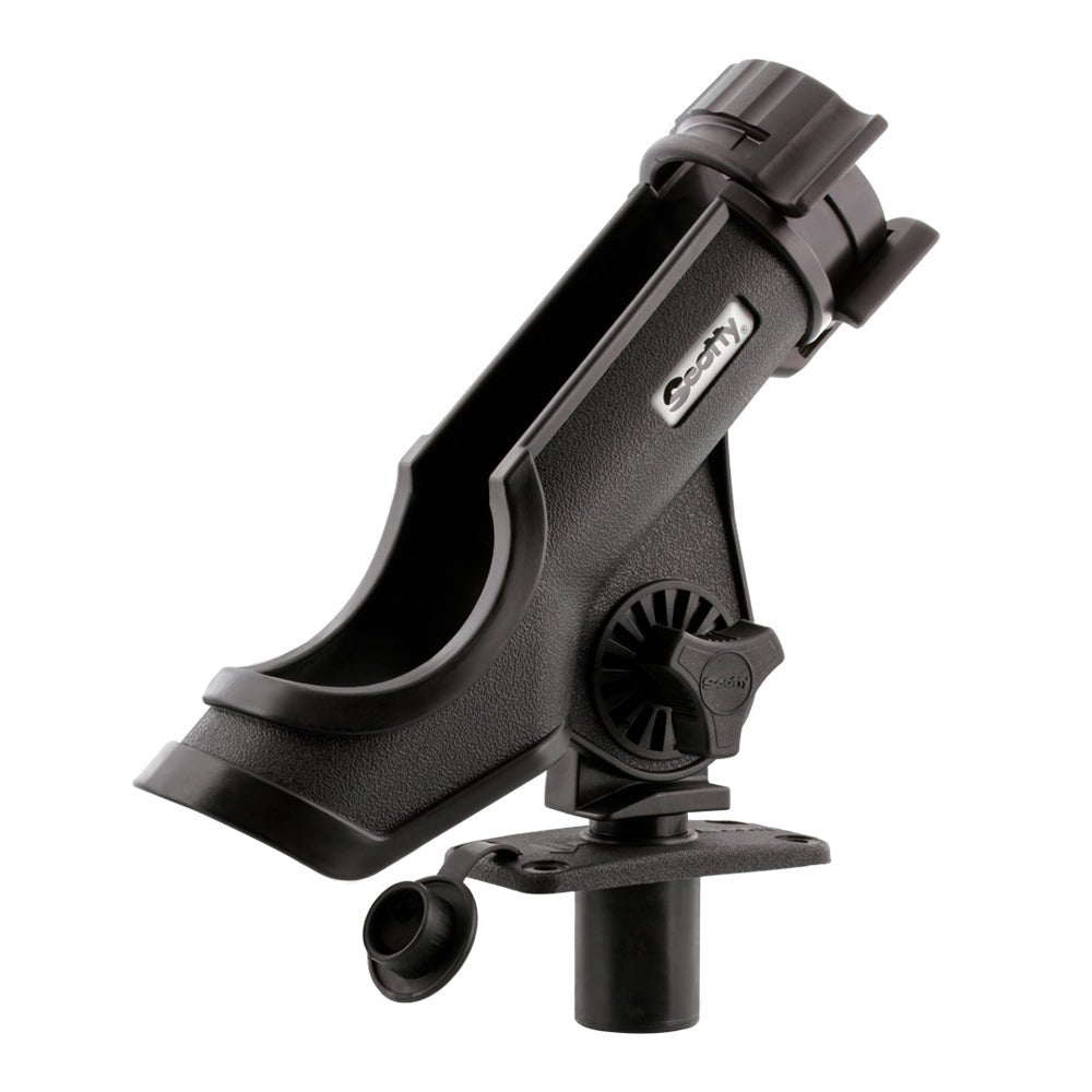 Scotty Powerlock Rod Holder Black w/244 Flush Deck Mount - Marine Parts OnlyPaddlesportsScotty
