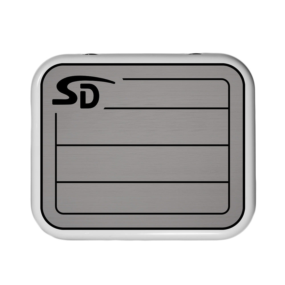 SeaDek YETI Roadie 24 Teak Cooler Pad - 6mm - Storm Grey/Black - Marine Parts OnlyBoat OutfittingSeaDek