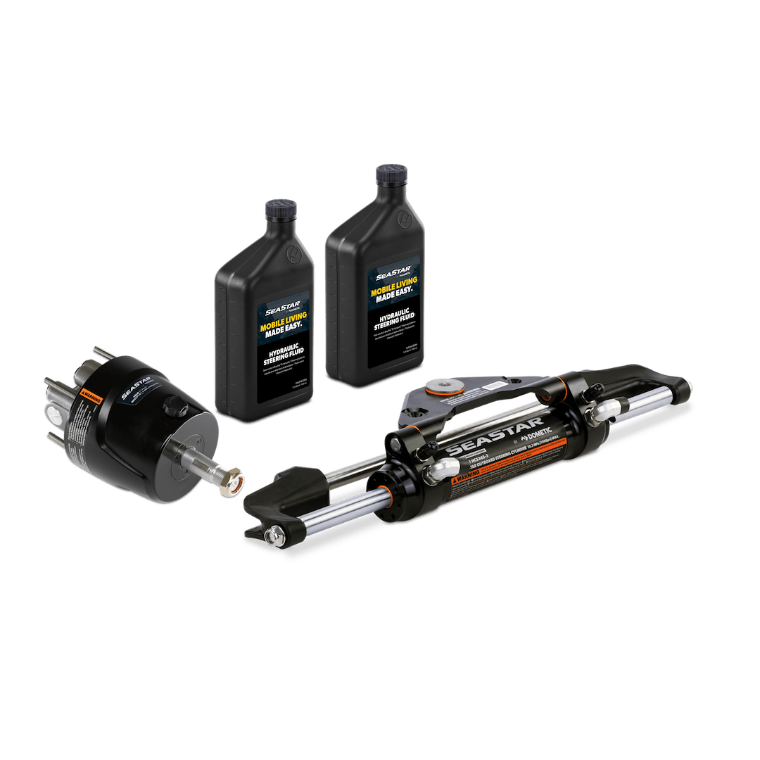 SEASTAR HYDRAULIC STEERING KIT W/O - Marine Parts OnlySEASTAR