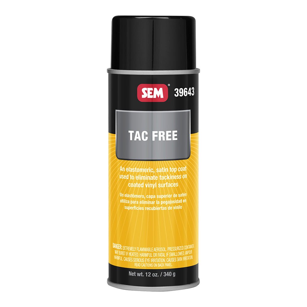 SEM Tac Free Protective Topcoat - 12oz - Marine Parts OnlyBoat OutfittingSEM