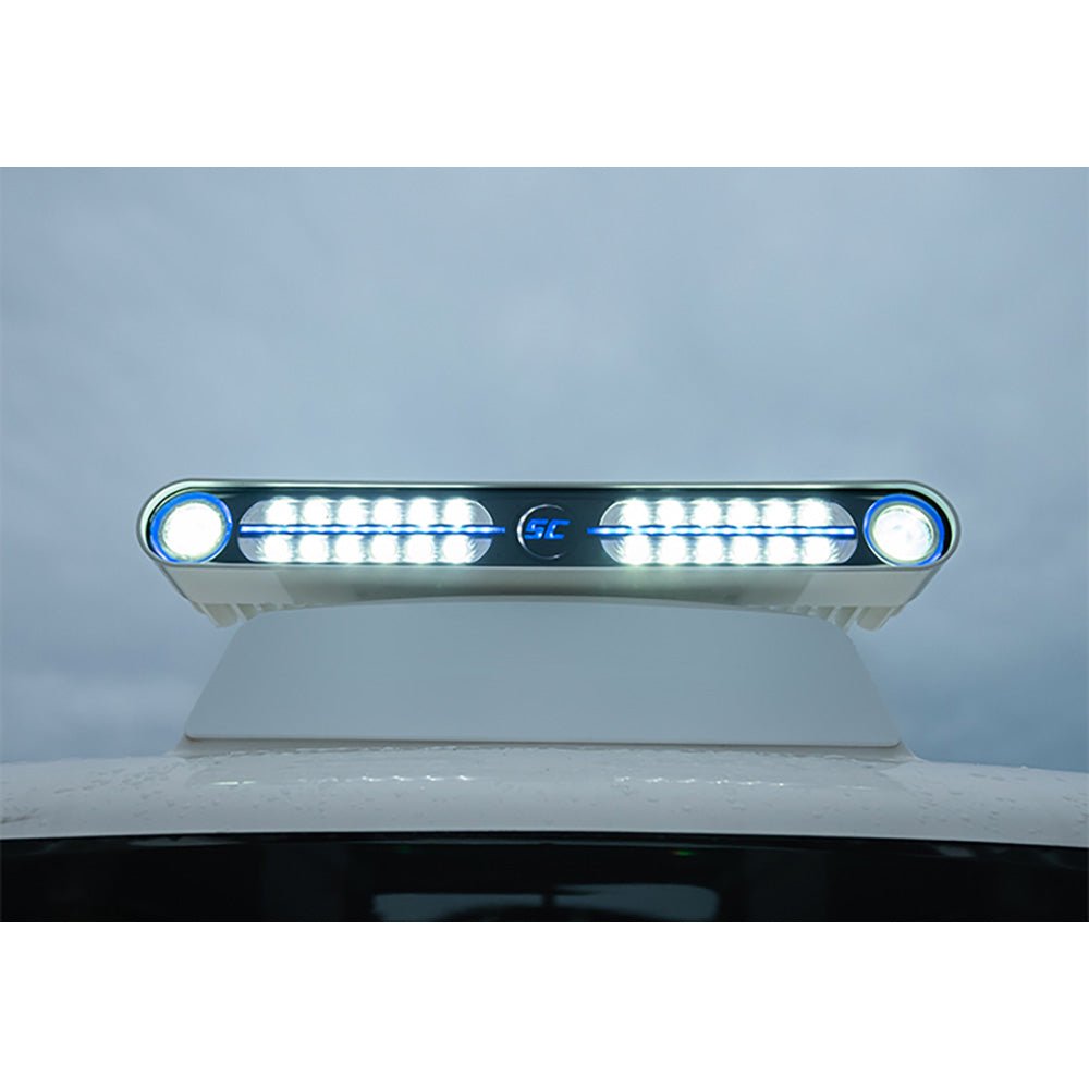 Shadow - Caster Eagle Ray LED Light Bar - White Housing & Dual Optics - Marine Parts OnlyLightingShadow - Caster LED Lighting