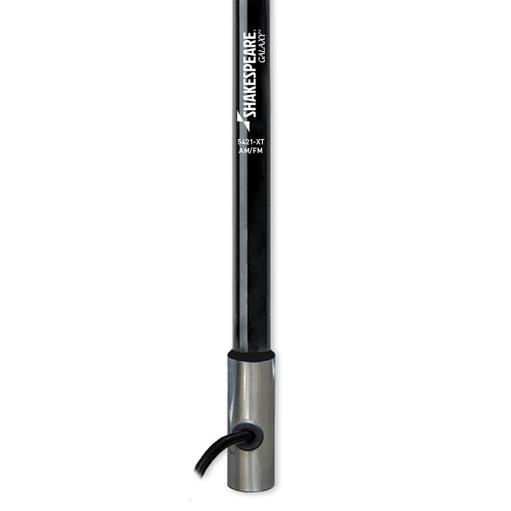 Shakespeare 5421 - XT 4&39; Black AM / FM Antenna - Marine Parts OnlyCommunicationShakespeare