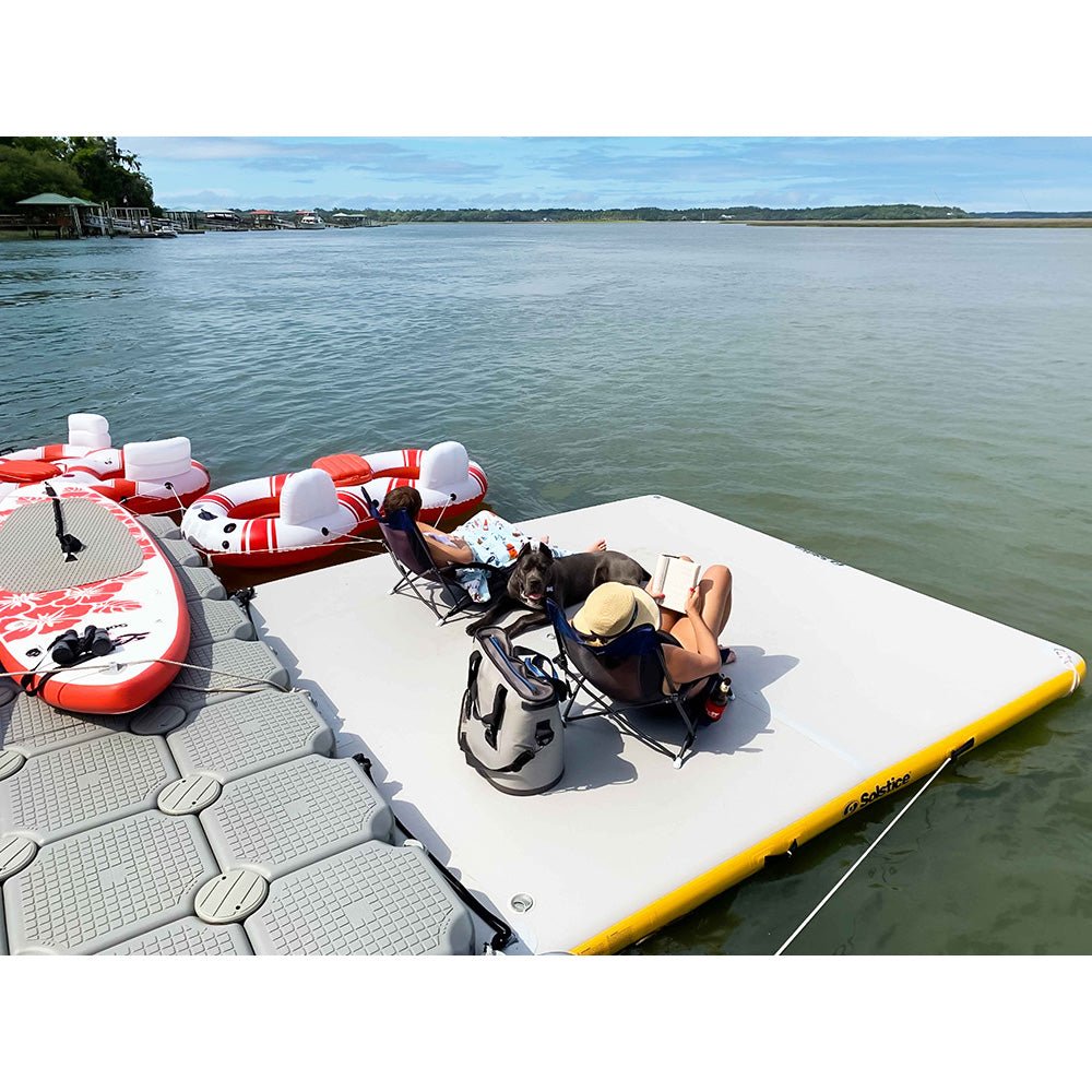 Solstice Watersports 10&39; x 10&39; Inflatable Dock - Marine Parts OnlyWatersportsSolstice Watersports