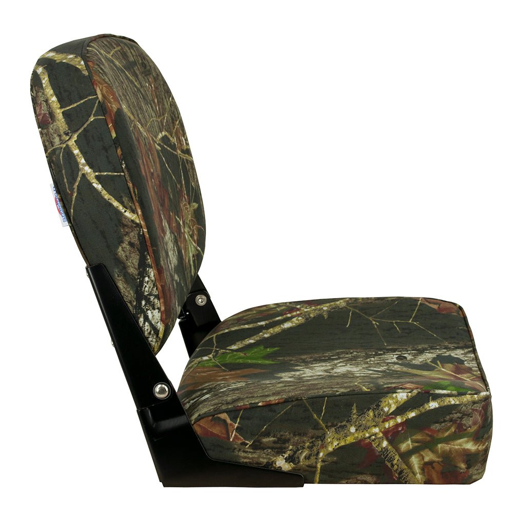 Springfield Economy Folding Seat - Mossy Oak Camo - Marine Parts OnlyBoat OutfittingSpringfield Marine