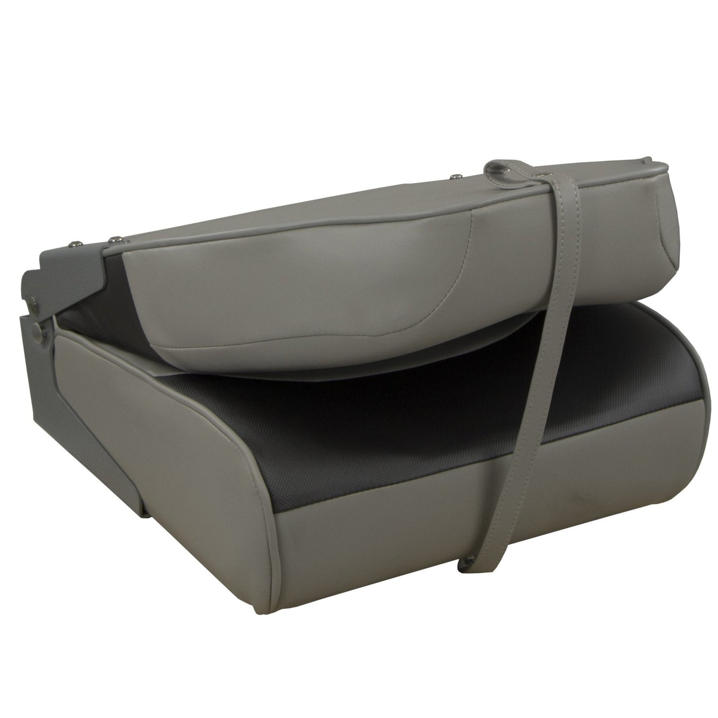 Springfield Premium Wave Folding Seat - Grey w/Meteor Stripe - Marine Parts OnlyBoat OutfittingSpringfield Marine