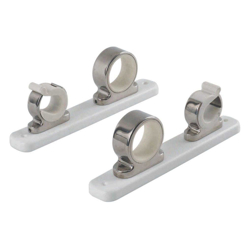 TACO 2 - Rod Hanger w/Poly Rack - Polished Stainless Steel - Marine Parts OnlyHunting & FishingTACO Marine