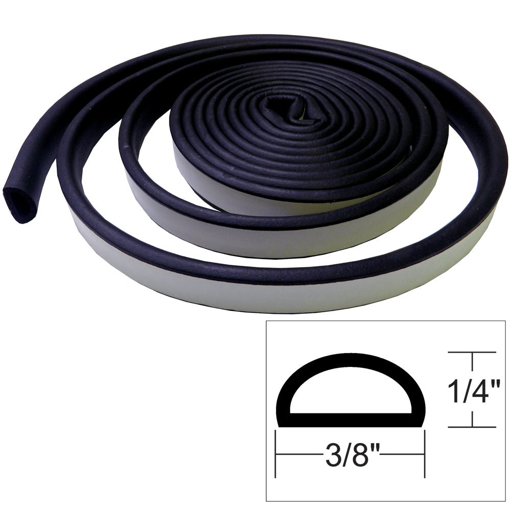 TACO Weather Seal - 10'L x &188;"H x &8540;"W - Black - Marine Parts OnlyAutomotive/RVTACO Marine