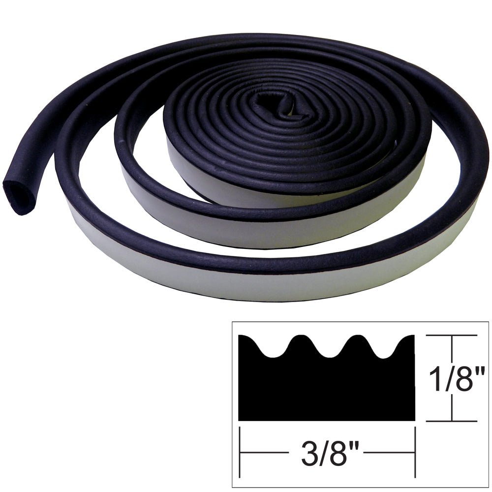 TACO Weather Seal - 10'L x &8539;"H x &8540;"W - Black - Marine Parts OnlyAutomotive/RVTACO Marine