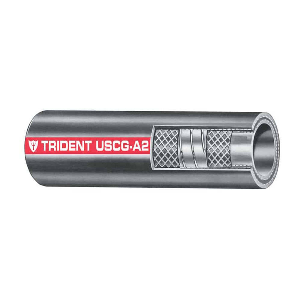 Trident Marine 2" x 50&39; Coil Type A2 Fuel Fill Hose - Marine Parts OnlyEngine Parts & ServiceTrident Marine