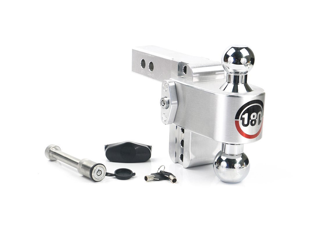 TURNOVER BALL 4' DROP HITCH W/ 2' S - Marine Parts OnlyWEIGH SAFE