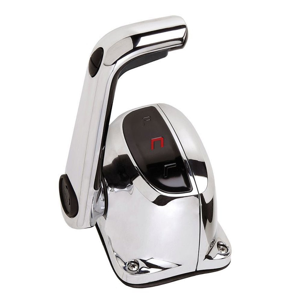 Uflex Single Lever Top Mount Control w/Neutral Lock & Trim Switch - Chrome - Marine Parts OnlyBoat OutfittingUflex USA