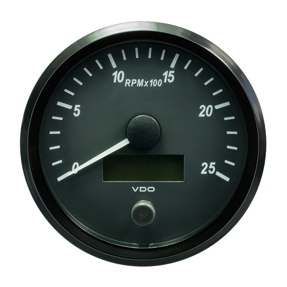 VDO SingleViu 100mm (4") Tachometer - 2500 RPM - Marine Parts OnlyMarine Navigation & InstrumentsVDO