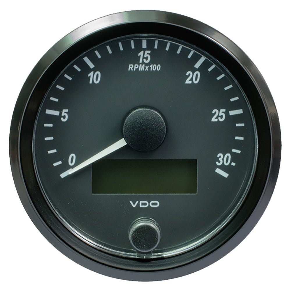 VDO SingleViu 80mm (3 - 1/8") Tachometer - 3000 RPM - Marine Parts OnlyMarine Navigation & InstrumentsVDO