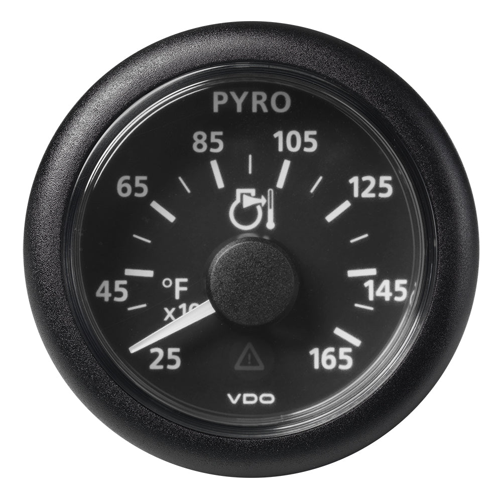 Veratron 52 MM (2 - 1/16") ViewLine Pyrometer - 250° to 1650°F - Black Dial & Bezel - Marine Parts OnlyMarine Navigation & InstrumentsVeratron