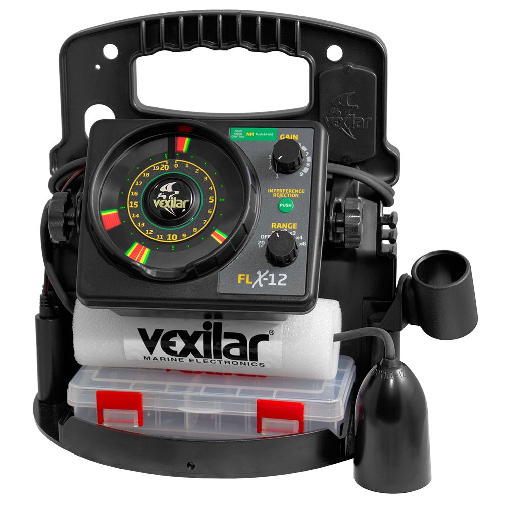 Vexilar FLX - 12 Pro Pack II w/12° Ice Ducer - Marine Parts OnlyVexilar