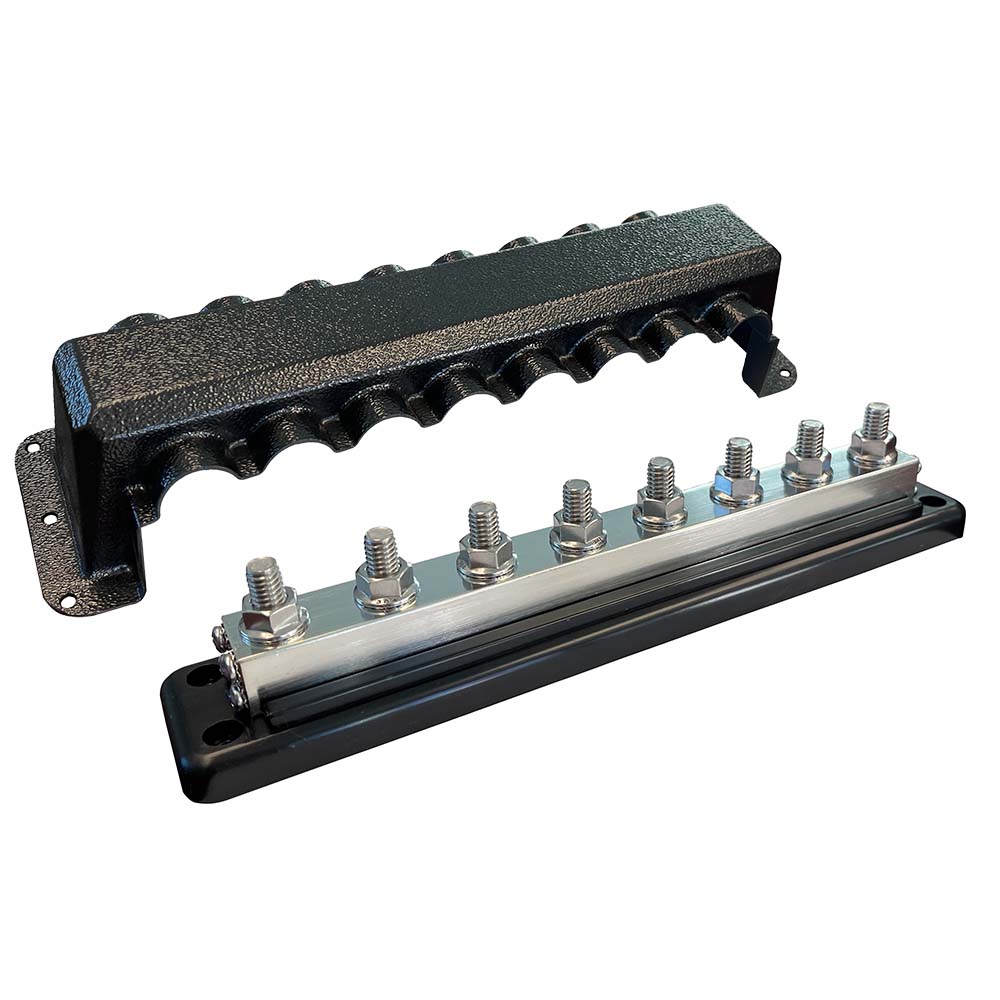 Victron Busbar 600A 8P & Cover 8X 3/8" Plus 8X M8 Terminals - Marine Parts OnlyElectricalVictron Energy