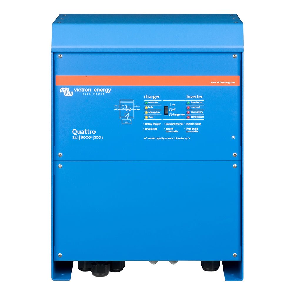 Victron Quattro 24/8000 200 - 100/100 230V VE.BUS - Marine Parts OnlyElectricalVictron Energy