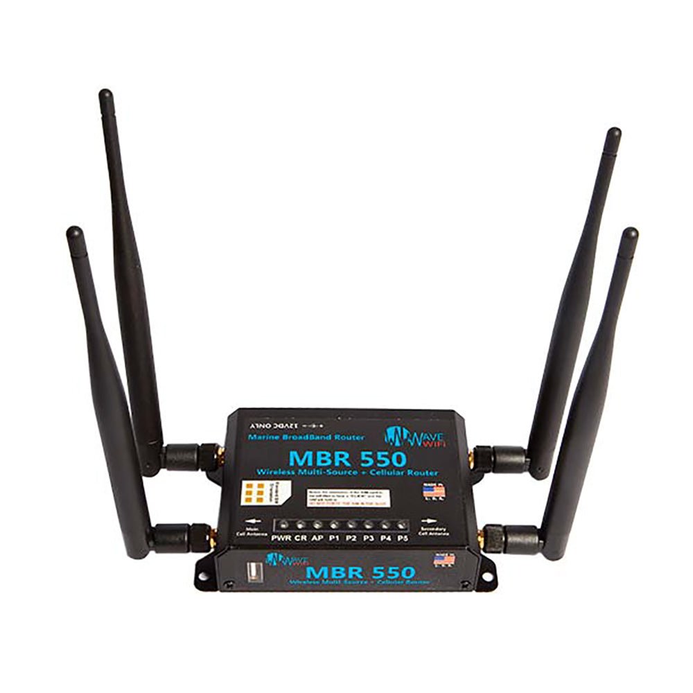 Wave WiFi MBR 550 Network Router w/Cellular - Marine Parts OnlyCommunicationWave WiFi