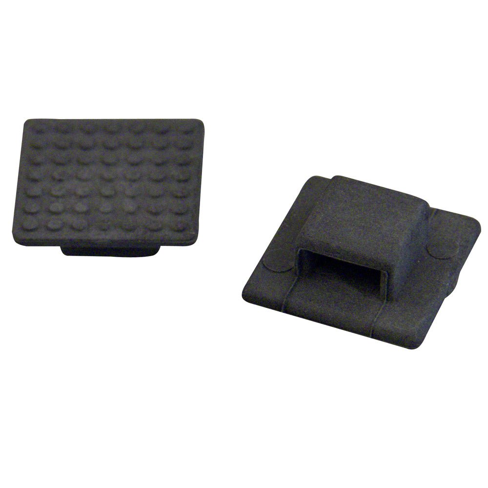 Weld Mount AT - 3B Small Black Nylon Wire Tie Mount - Qty. 50 - Marine Parts OnlyBoat OutfittingWeld Mount