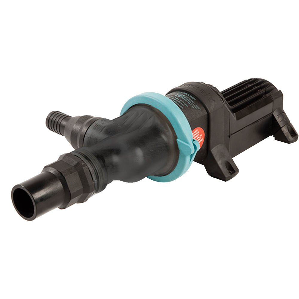 Whale Gulper Grouper Mk3 Fishbox/Waste Pump w/90&176; Ports - 24V - Marine Parts OnlyMarine Plumbing & VentilationWhale Marine