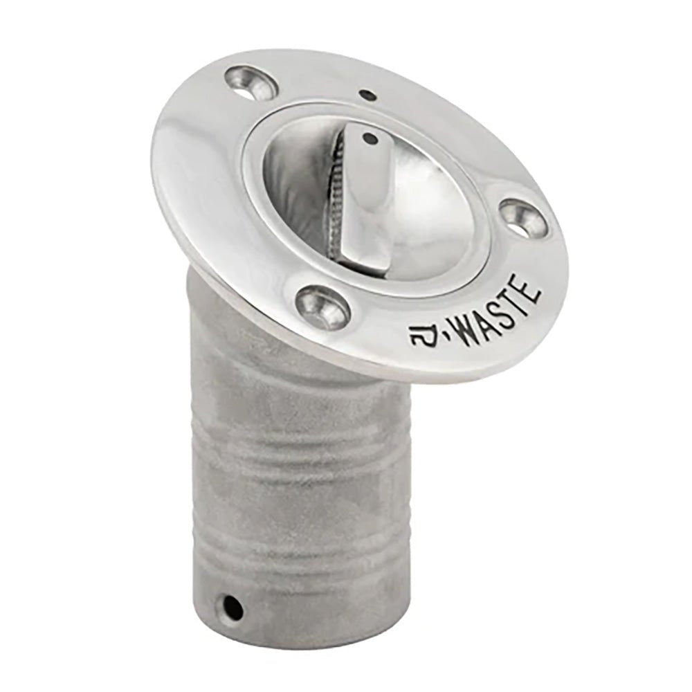Whitecap 30° EPA Pull - Up Deck Fill Angled 1 - 1/2" (Waste) - Marine Parts OnlyMarine HardwareWhitecap