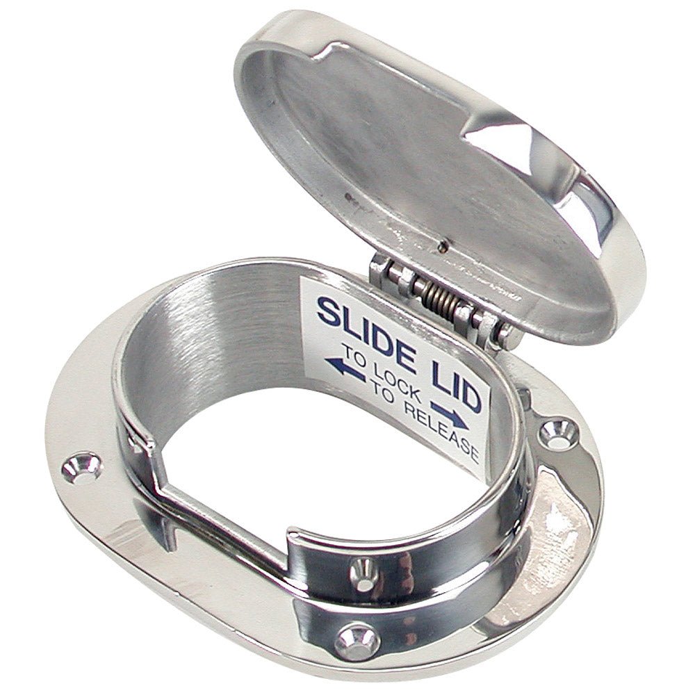 Whitecap Chain & Rope Deck Pipe 3 - 7/8" x 2 - 1/2" Opening - Marine Parts OnlyMarine HardwareWhitecap