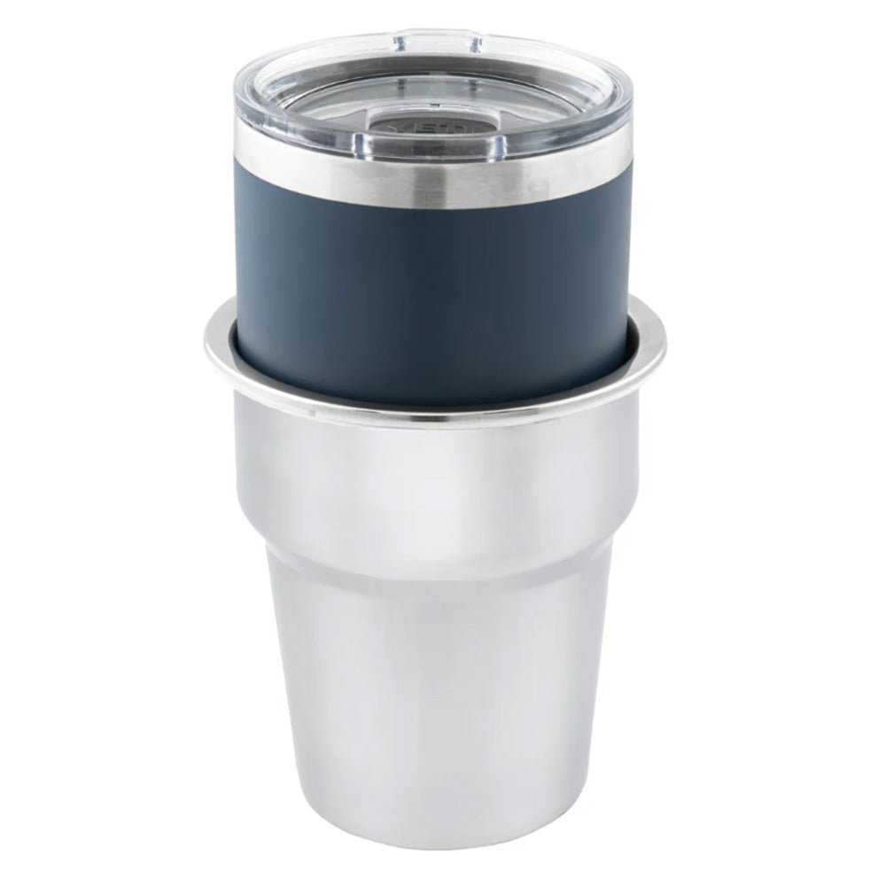Whitecap Extra Large Stainless Steel Flush Cupholder - Marine Parts OnlyBoat OutfittingWhitecap