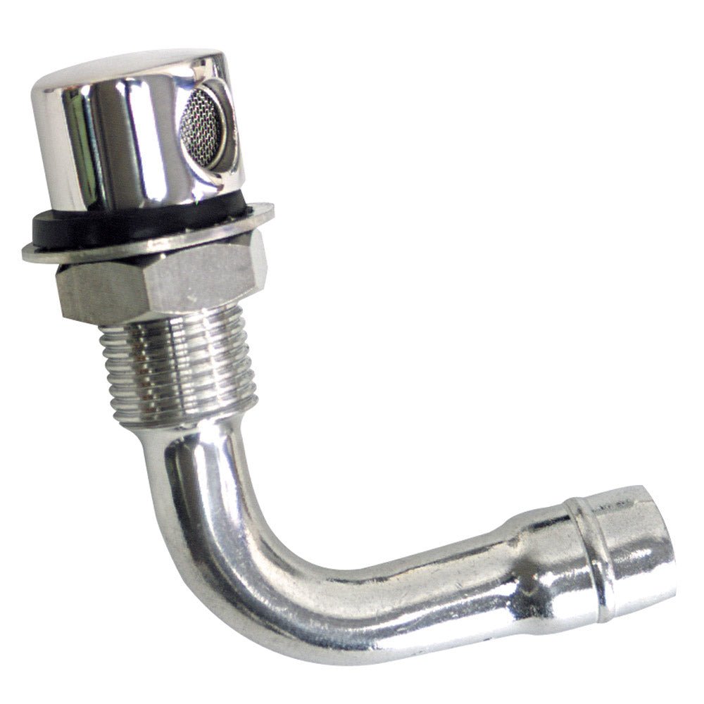 Whitecap Fuel Vent - Round Head, 90 Degree, 5/8" Hose - Marine Parts OnlyMarine HardwareWhitecap