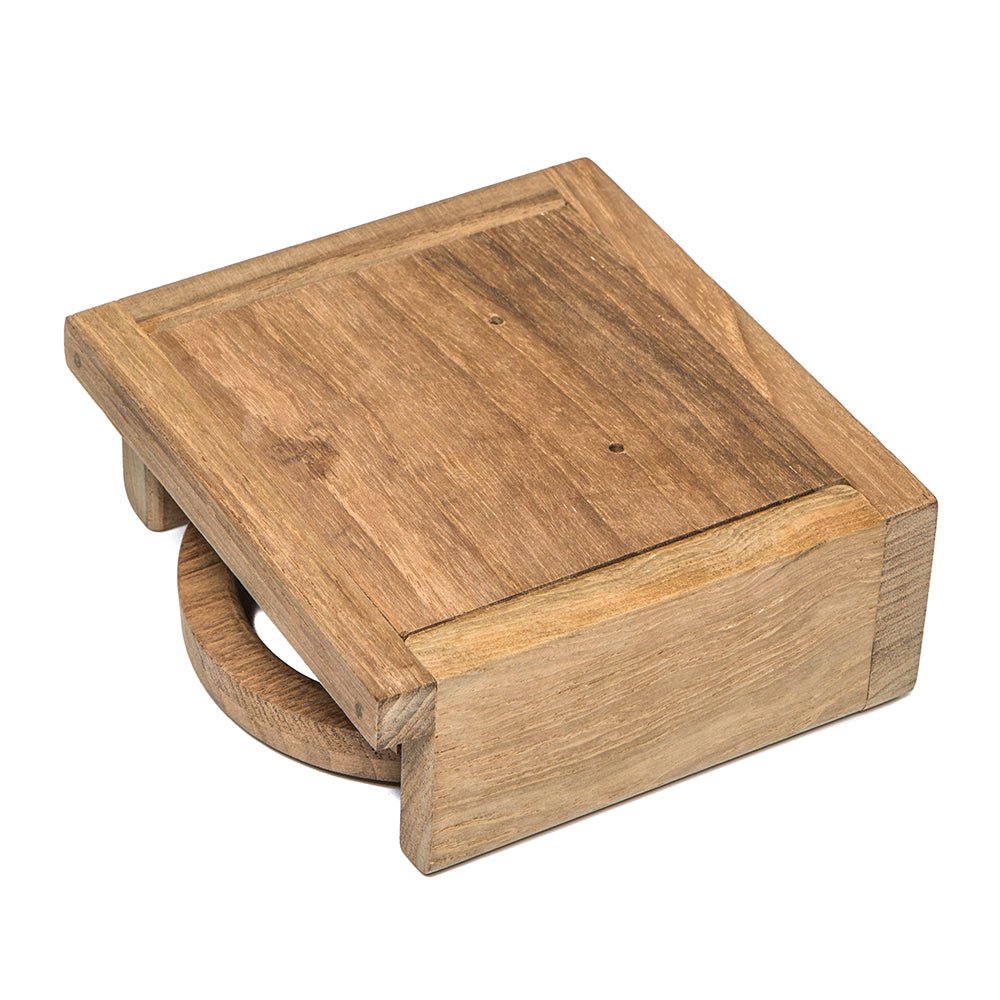 Whitecap Teak Folding Drink Holder - Marine Parts OnlyMarine HardwareWhitecap