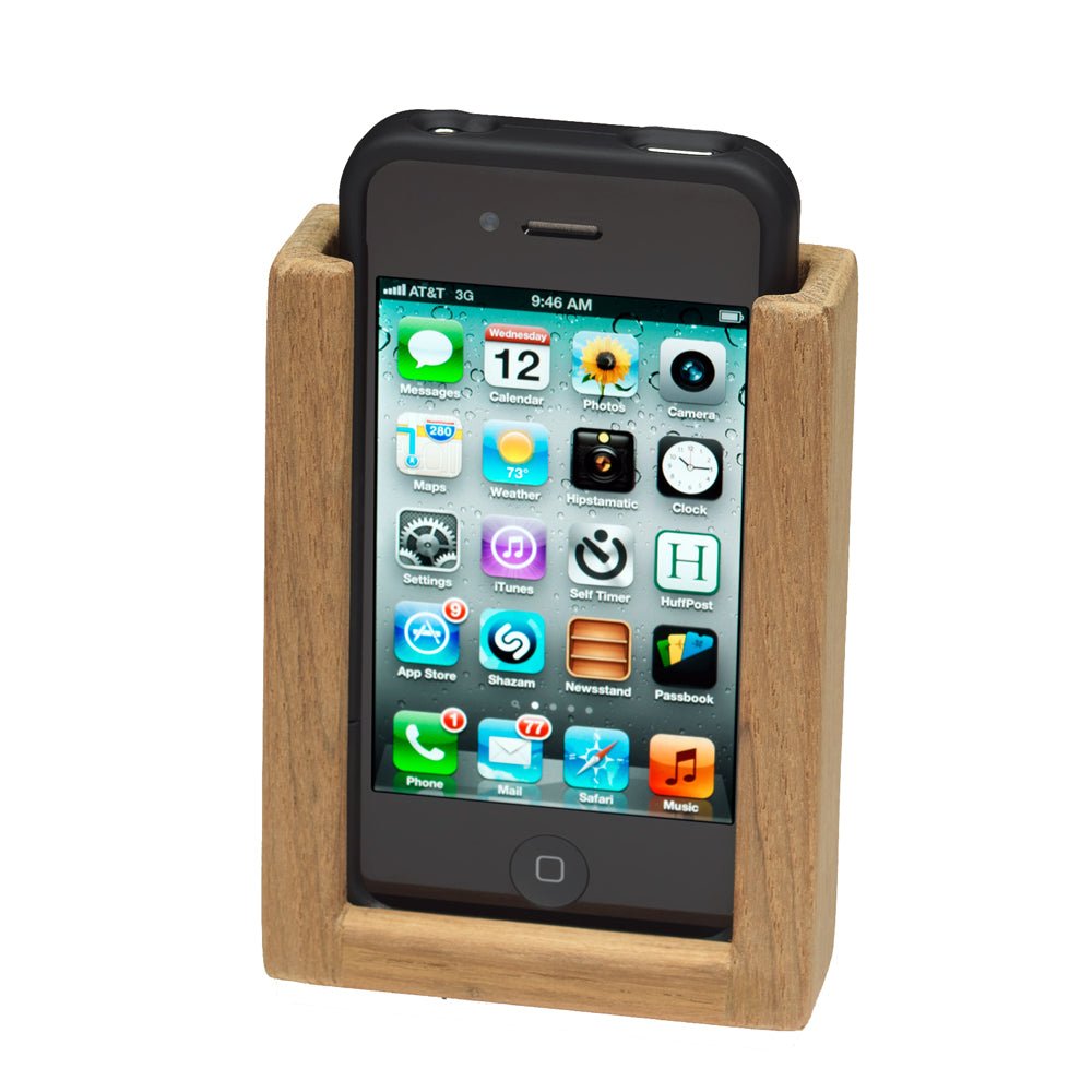 Whitecap Teak iPhone Rack - Marine Parts OnlyMarine HardwareWhitecap