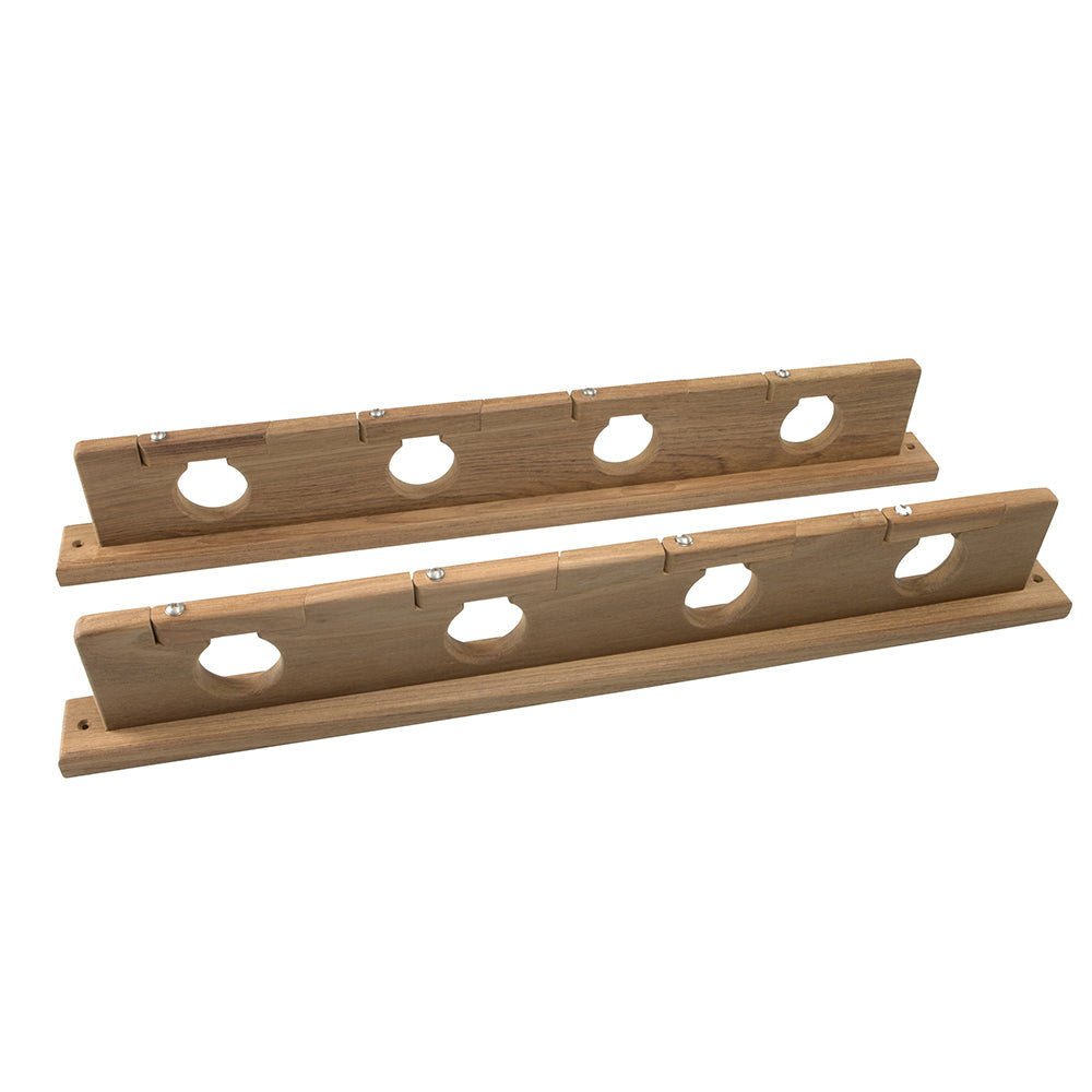 Whitecap Teak Lock - In Four - Rod Storage Rack - Marine Parts OnlyMarine HardwareWhitecap