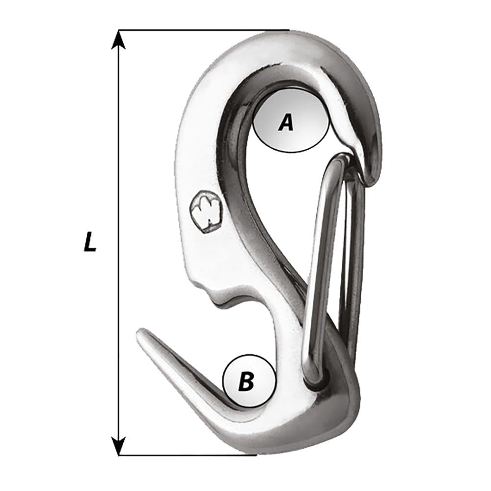Wichard 5/16 Stainless Steel Sail Snap + - Marine Parts OnlySailingWichard Marine