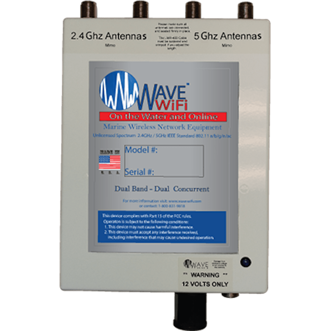 WIFI EXTNDER 2.4/5GHZ EXT.ANT.MIMO - Marine Parts OnlyWAVE WI - FI