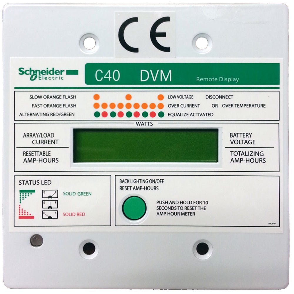 Xantrex C - Series Digital Remote w/50&39; Cable - Marine Parts OnlyElectricalXantrex
