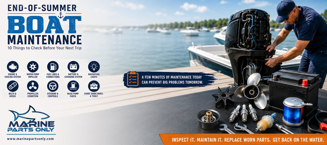End-of-Summer Boat Maintenance