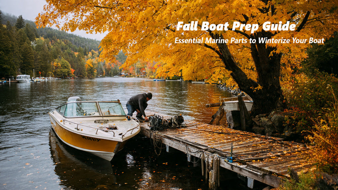 Fall Boat Prep Guide: Essential Marine Parts to Winterize Your Boat
