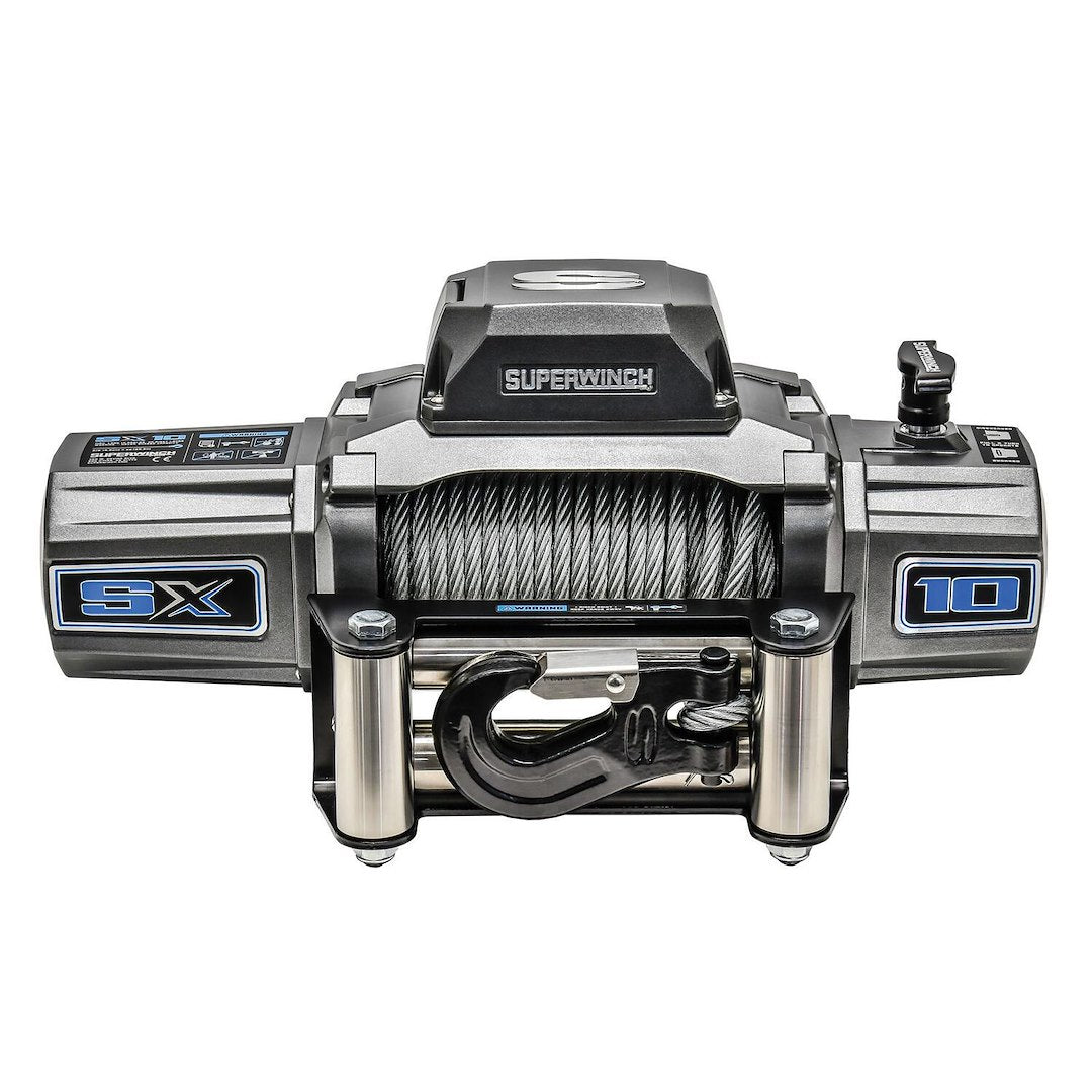 10 000 LBS. 12 VDC 3/8 IN X 85 FT - Marine Parts OnlySUPERWINCH