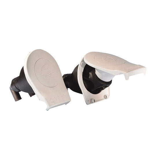 Whale Marine Smartbail Compact Manual Bilge Pump – Low-Profile, Easy-Install, Self-Sealing Design