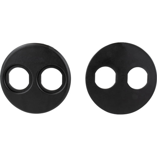 Sea-Dog 426103-1 4-Inch Gauge Power Socket Adapter Mounting Plate, Black