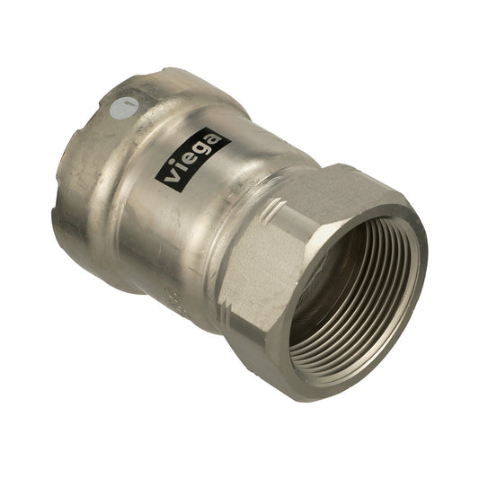 Viega MegaPress 316 FKM FPT Adapter 1-Inch x 1-Inch, Part 91250
