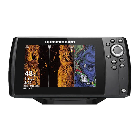 Humminbird HELIX 7 GPS CHIRP MSI G4 Fish Finder with MEGA Imaging, Built-In GPS, and AutoChart Live