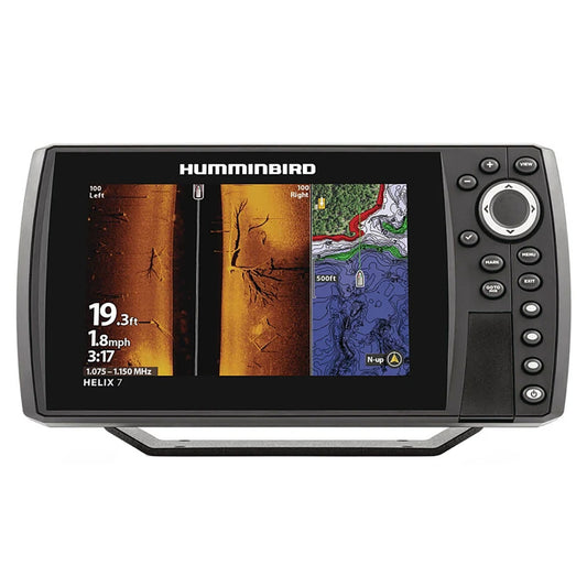 Humminbird Helix 7 GPS Chirp MSI G4N Fish Finder with MEGA Imaging and AutoChart Live
