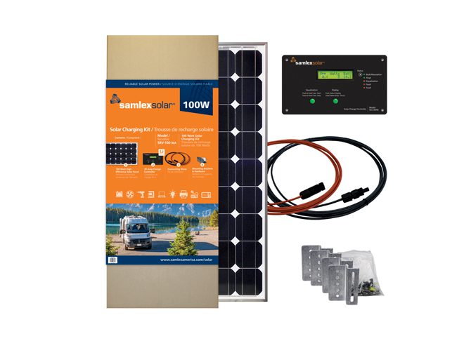 100W SOLAR CHARGING KIT - Marine Parts OnlySAMLEX AMER