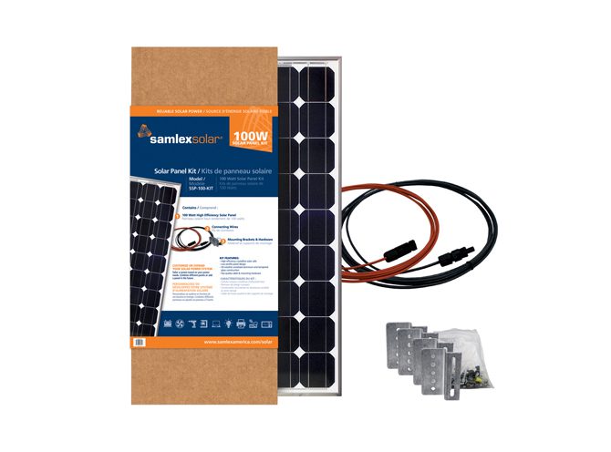 100W SOLAR PANEL KIT - Marine Parts OnlySAMLEX AMER