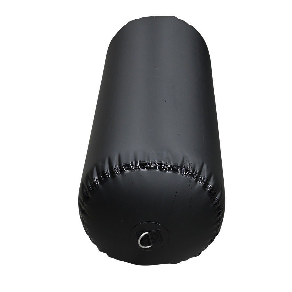 Seipel Marine Specialty Inflatable Fender – 18 in Diameter x 36 in Length – Black