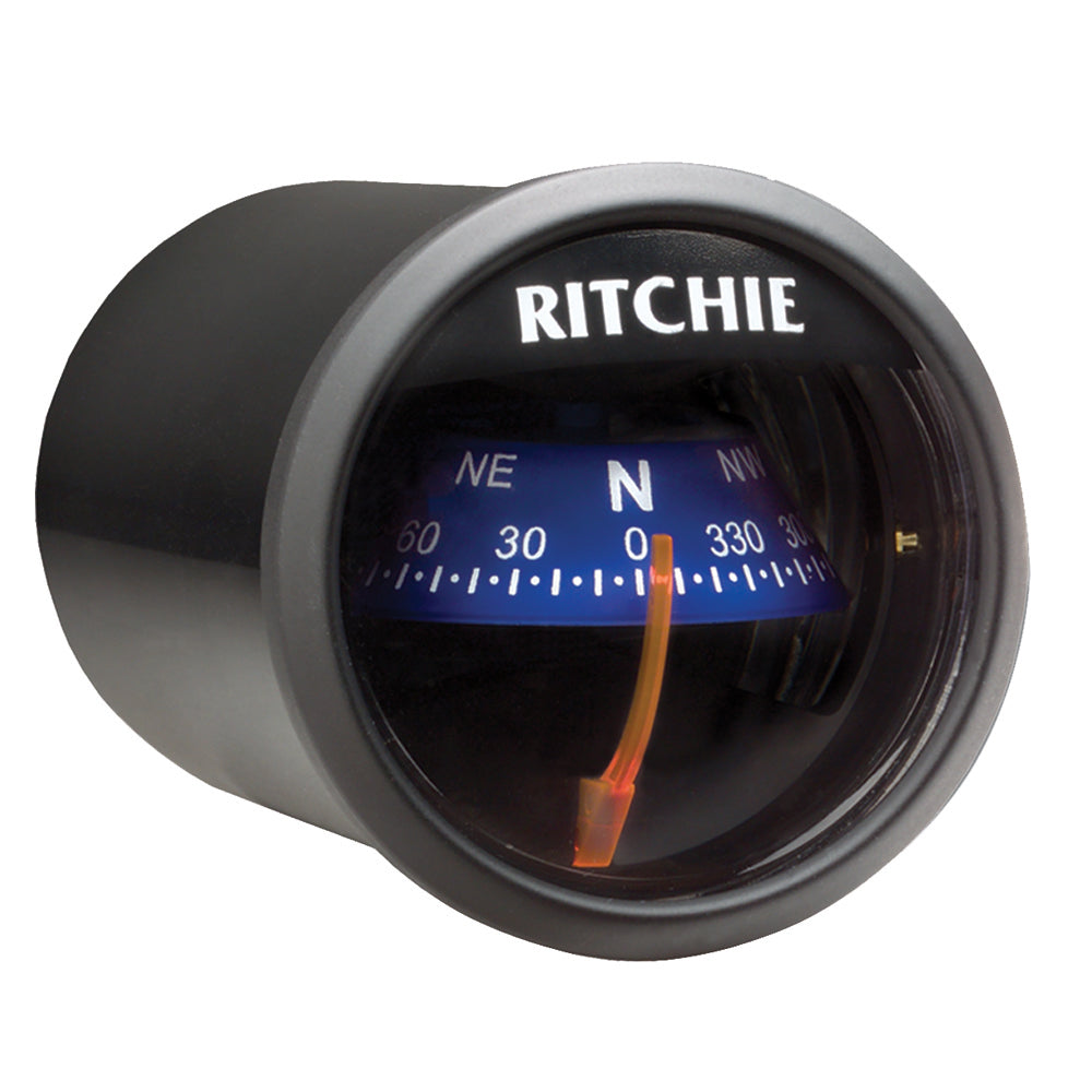 Ritchie X-23BU RitchieSport Dash Mount Compass - Black and Blue Marine Navigation Instrument