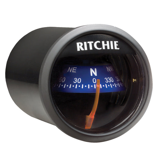 Ritchie X-23BU RitchieSport Dash Mount Compass - Black and Blue Marine Navigation Instrument