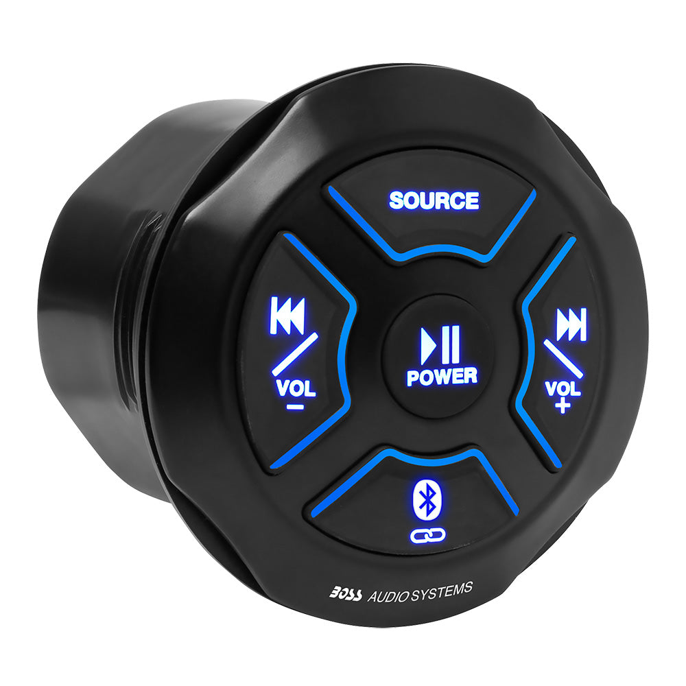 Boss Audio MGR250B 4-Channel Marine Stereo Remote with Bluetooth, USB, and Weather-Resistant Design