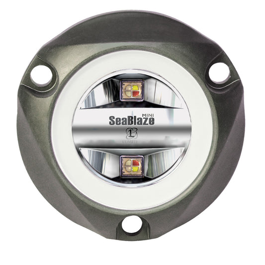 Lumitec SeaBlaze Mini Spectrum LED Underwater Light, PLI-Enabled, Part Number 101832