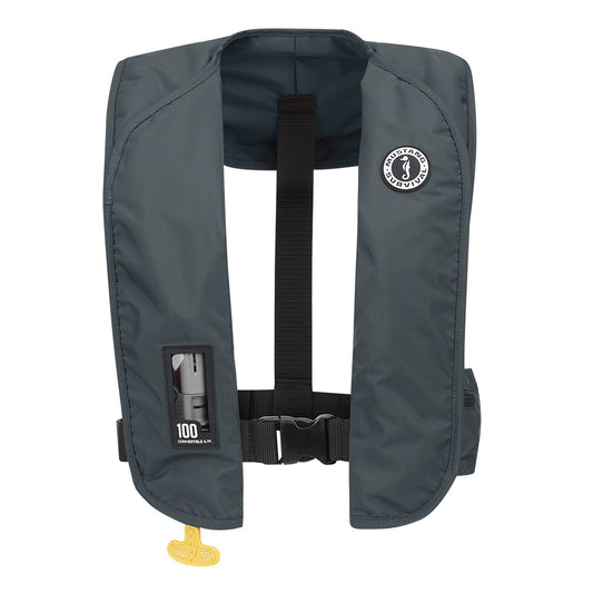 Mustang Survival MIT 100 Convertible Inflatable PFD - Admiral Grey